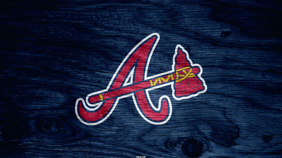Celebrating A Home Run With The Atlanta Braves Wallpaper