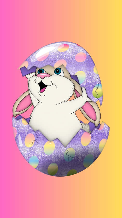 Celebrating Easter With The Easter Bunny! Wallpaper