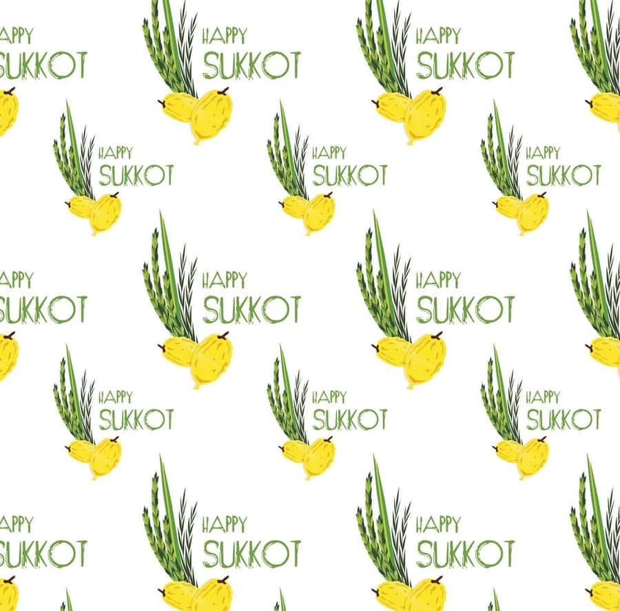Celebrating Joyous Festival Of Sukkot Wallpaper