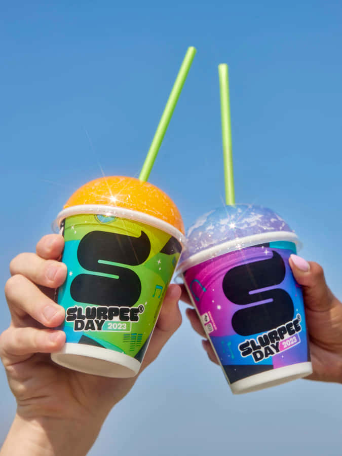 Celebrating Slurpee Day2023 Wallpaper
