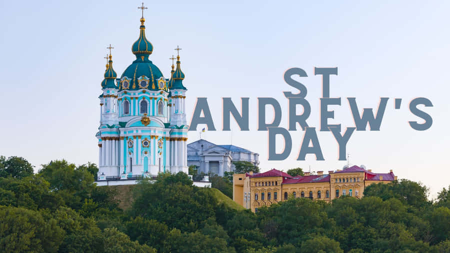 Celebrating St Andrew's Day With Traditional Scottish Culture Wallpaper