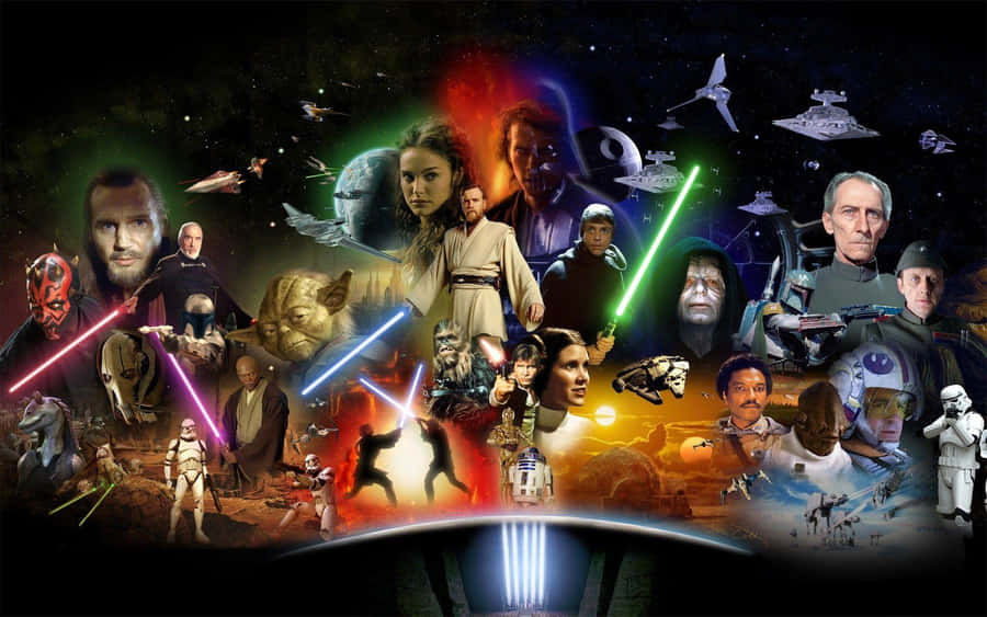 Celebrating The Legends Of Star Wars Wallpaper