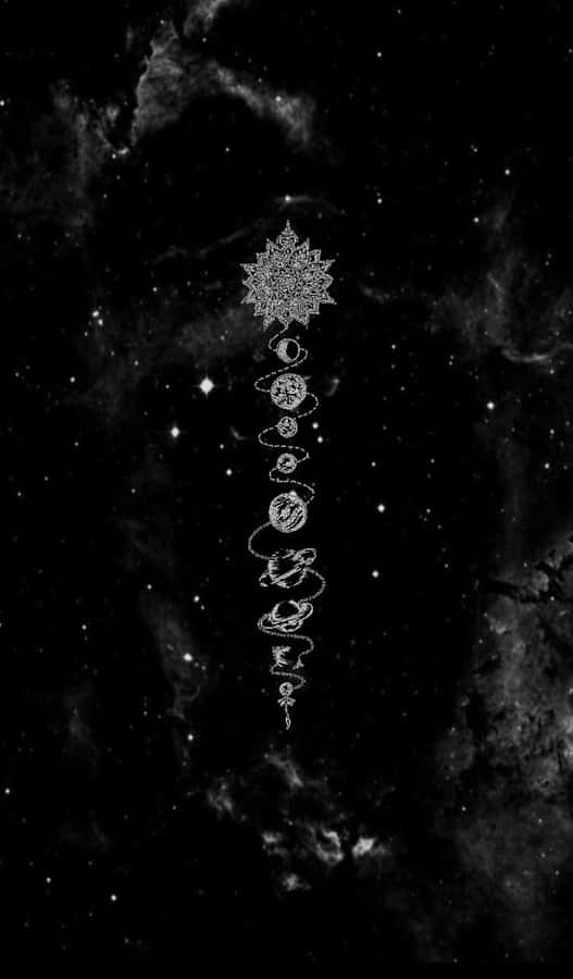 Celestial_ Witchcraft_ Symbols Wallpaper