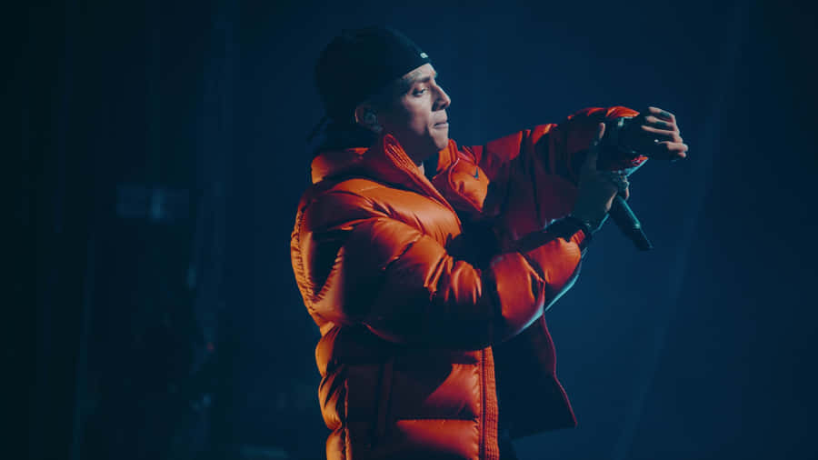 Central Cee Live Performance Wallpaper