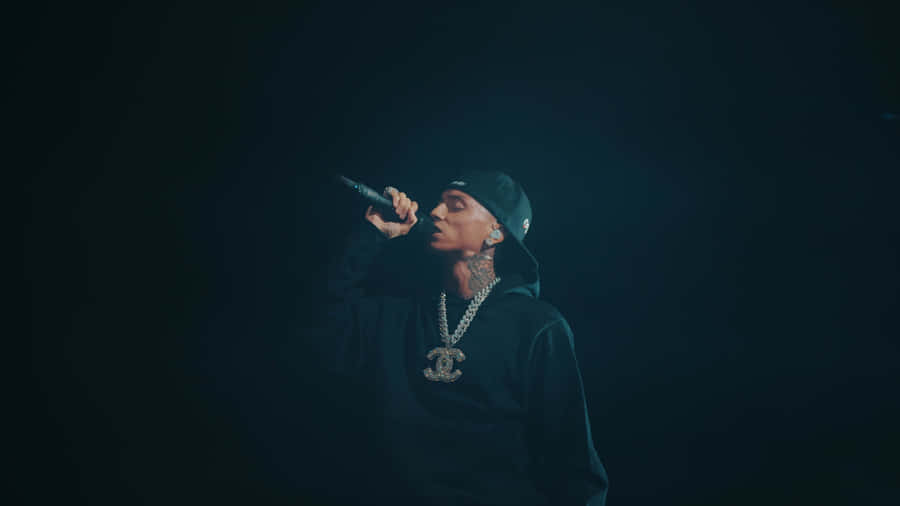 Central Cee Live Performance Wallpaper