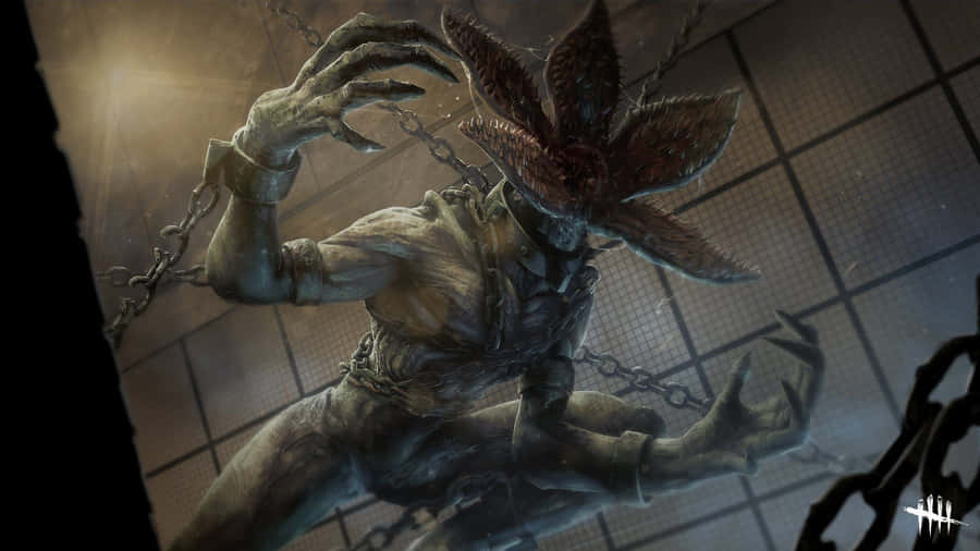 Chained Demogorgon Stranger Things Wallpaper