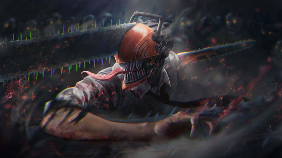 Chainsaw Man Anime - The Dangerous And Enigmatic, Denji Wallpaper
