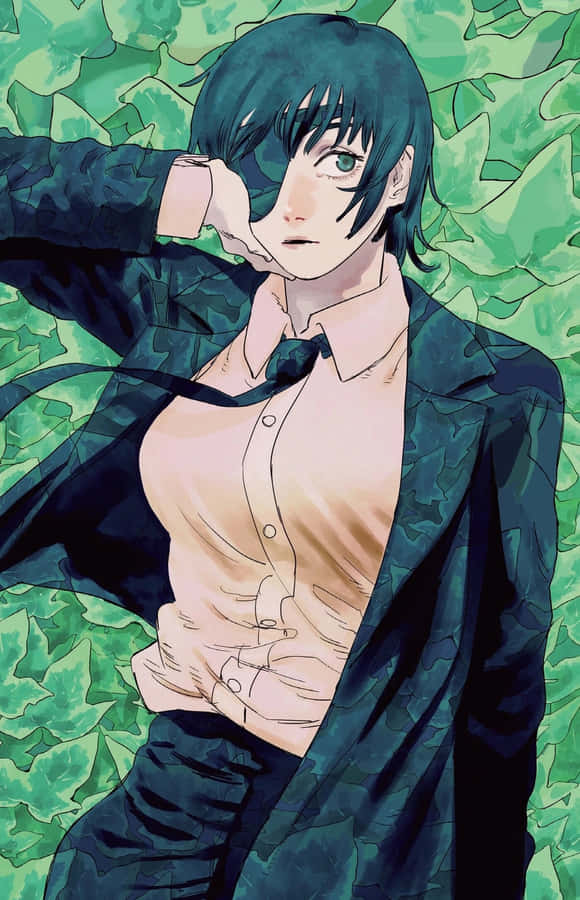 Chainsaw Man Himeno Artwork Wallpaper