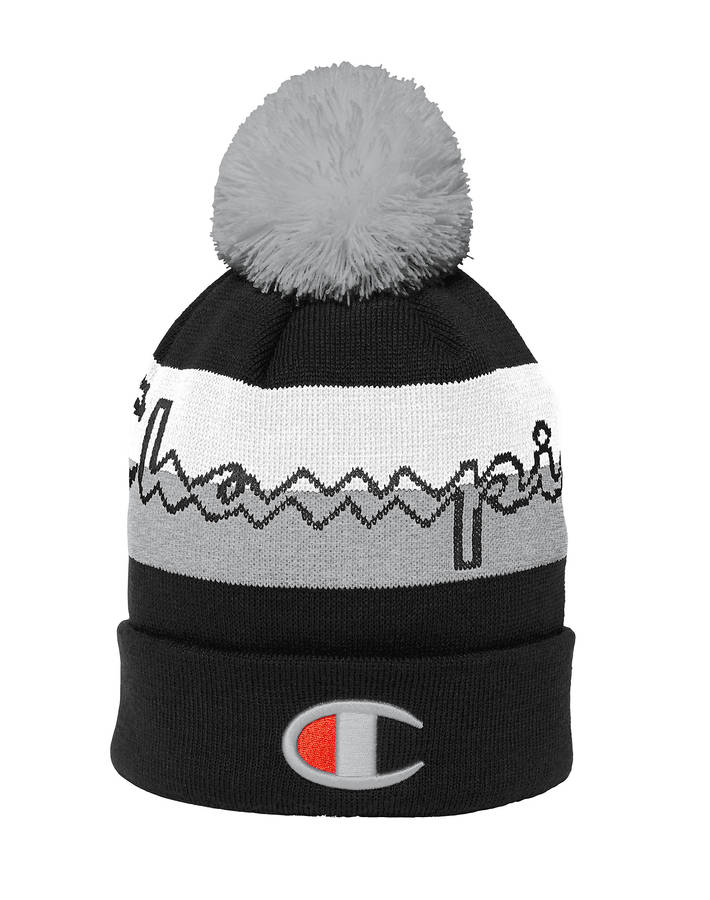 Champion Black Beanie Hat Wallpaper