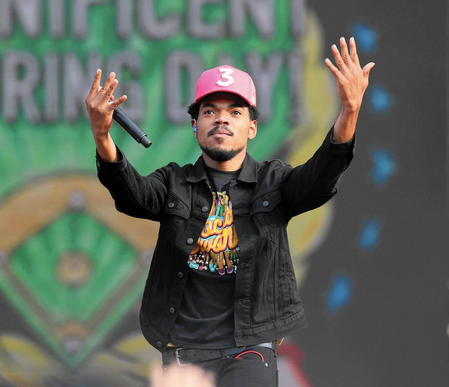 Chance The Rapper Hands Up Wallpaper