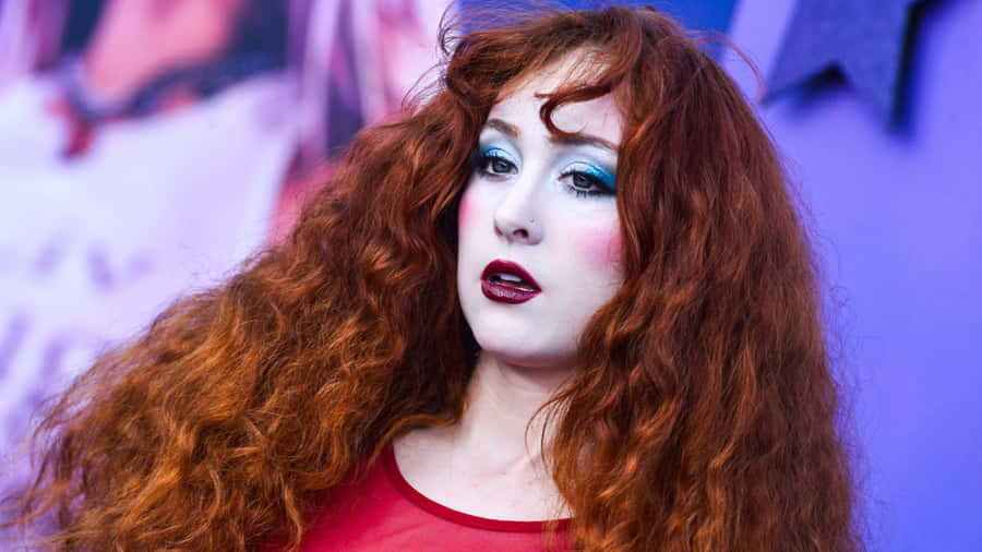 Chappell Roan Bold Artistic Look Wallpaper