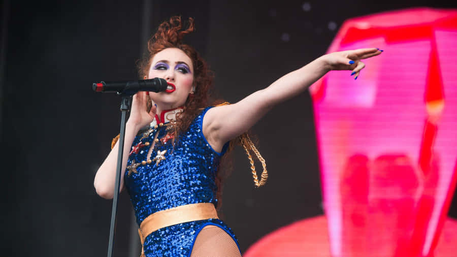 Chappell Roan Live Performance Wallpaper