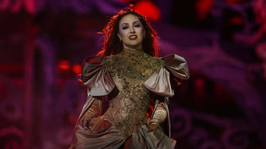 Chappell Roan Live Performance Wallpaper