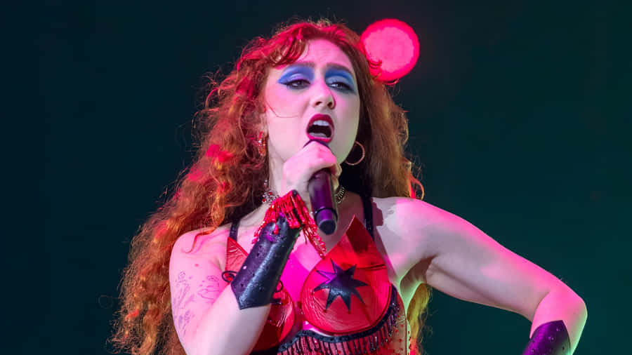 Chappell Roan Live Performance Wallpaper