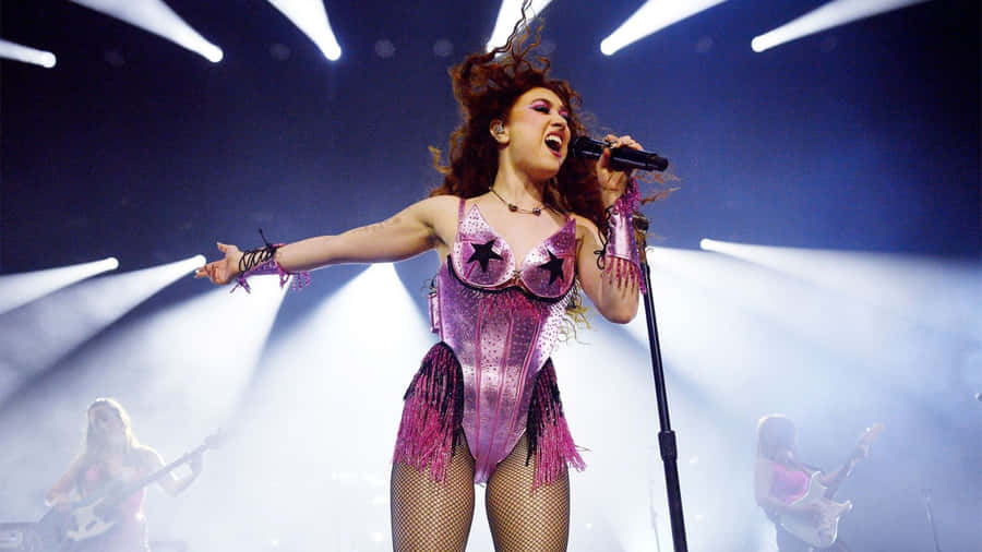 Chappell Roan Live Performance Wallpaper