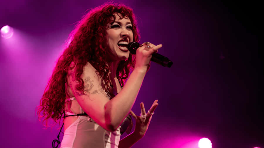 Chappell Roan Live Performance Wallpaper