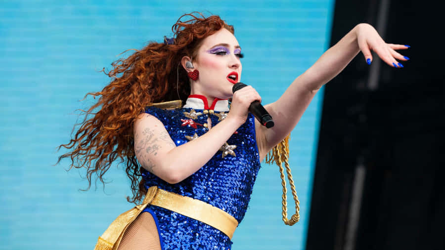 Chappell Roan Live Performance Wallpaper