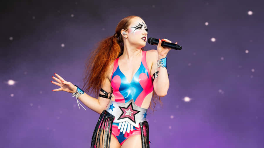 Chappell Roan Live Performance Wallpaper