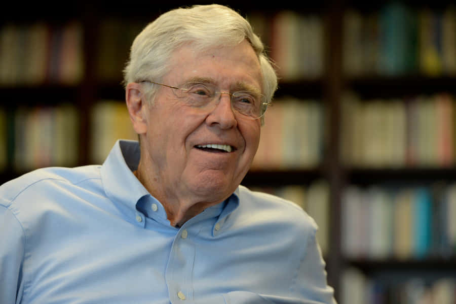 Charles G. Koch Seriously Face Wallpaper