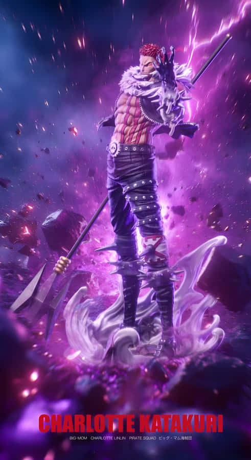 Charlotte Katakuri Power Pose Wallpaper