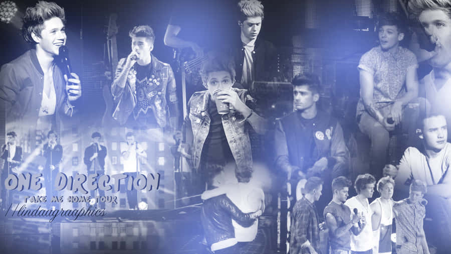 Check Out This Awesome One Direction Laptop For The Biggest 1d Fan! Wallpaper