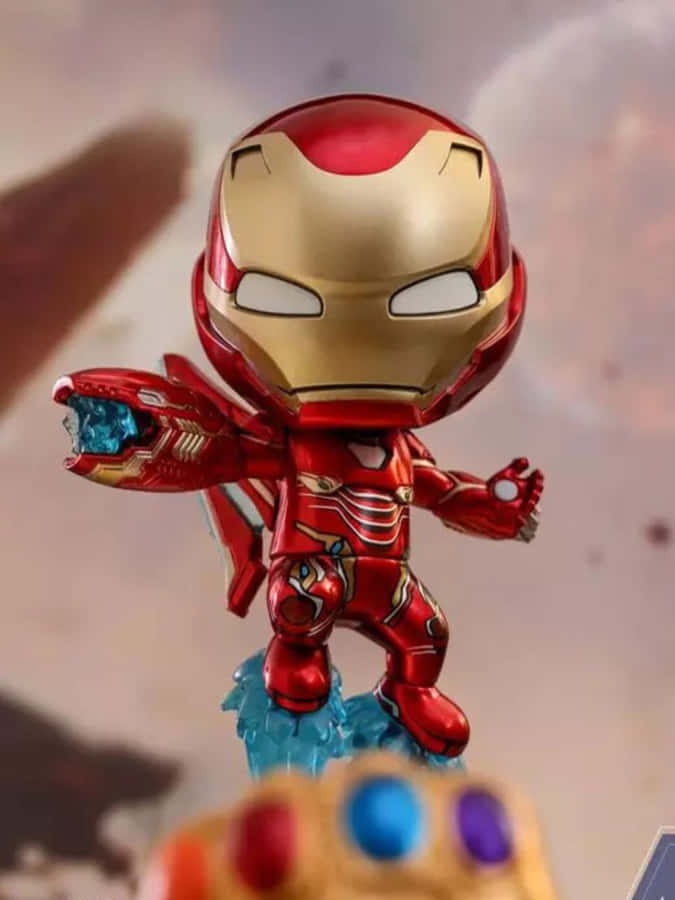 Check Out This Collection Of Iron Man Bobbleheads! Wallpaper