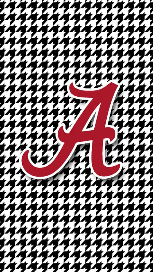 Checkered Alabama Football Iphone Wallpaper