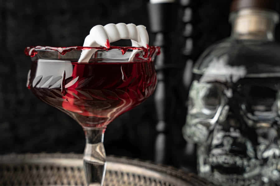 “cheers To A Spooky Halloween!” Wallpaper