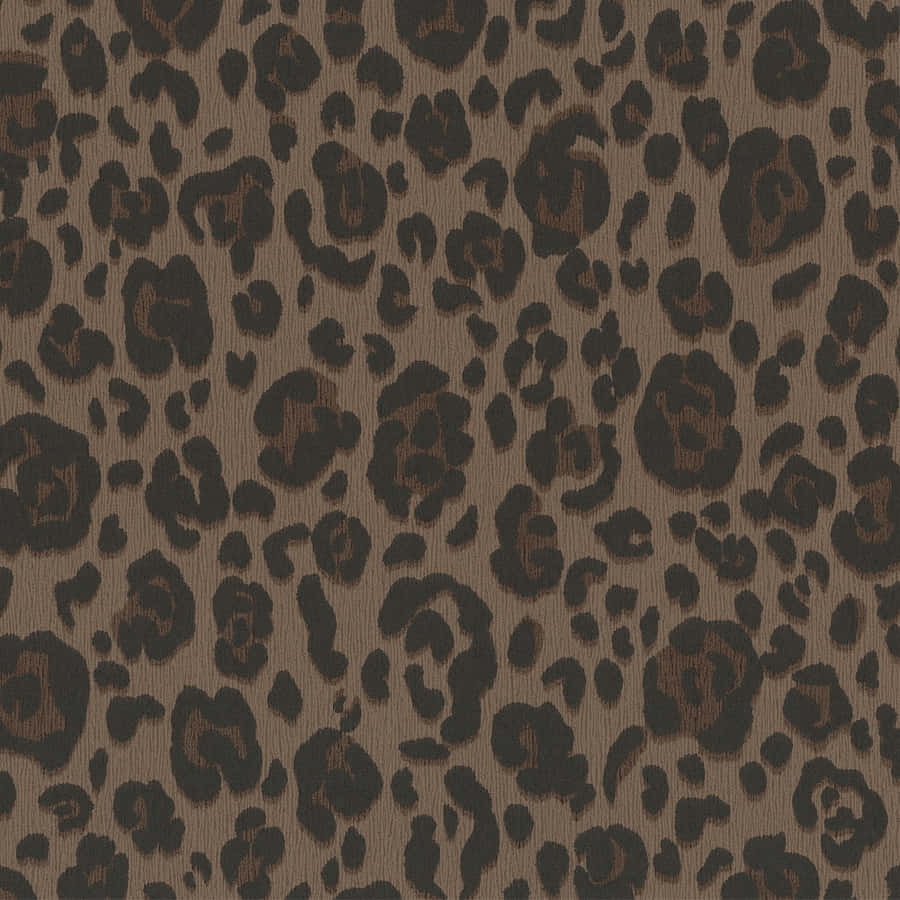 Cheetah Print Fabric Texture Wallpaper