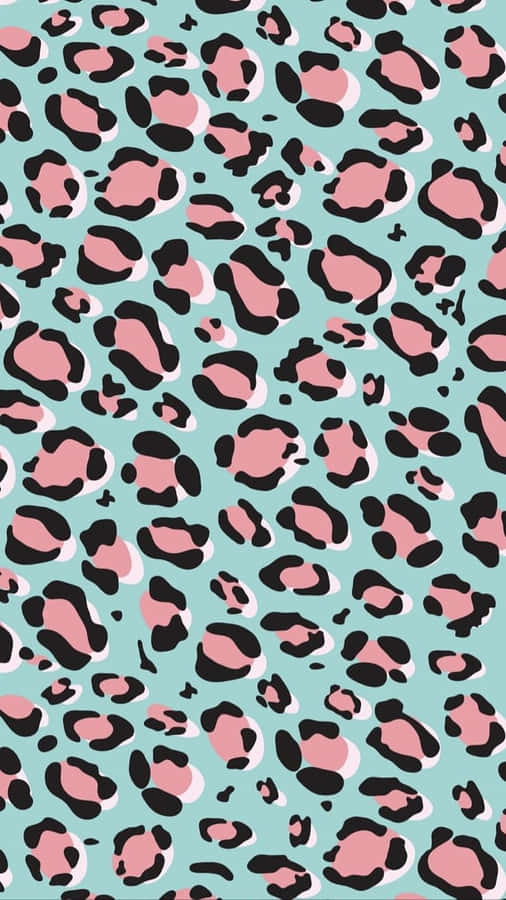 Cheetah Print Pastel Aesthetic.jpg Wallpaper