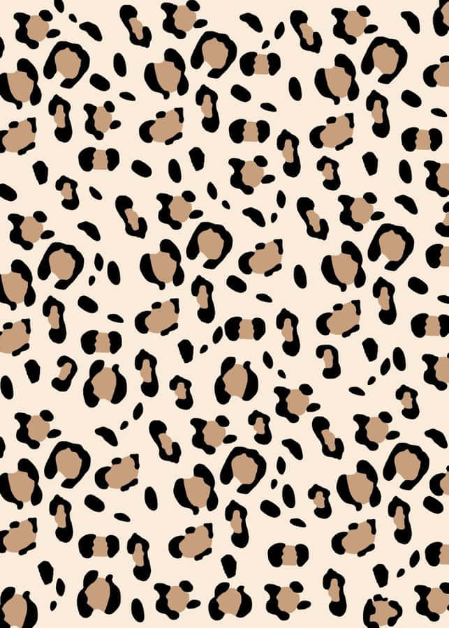 Cheetah Print Pattern Background Wallpaper