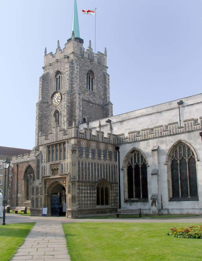 Chelmsford Cathedral In Chelmsford, United Kingdom. Wallpaper