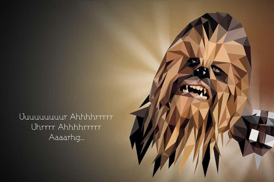 Chewbacca, The Warrior Wookiee Wallpaper