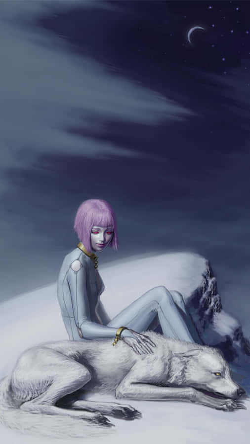 Cheza's Enchanting Presence In Wolf's Rain Wallpaper