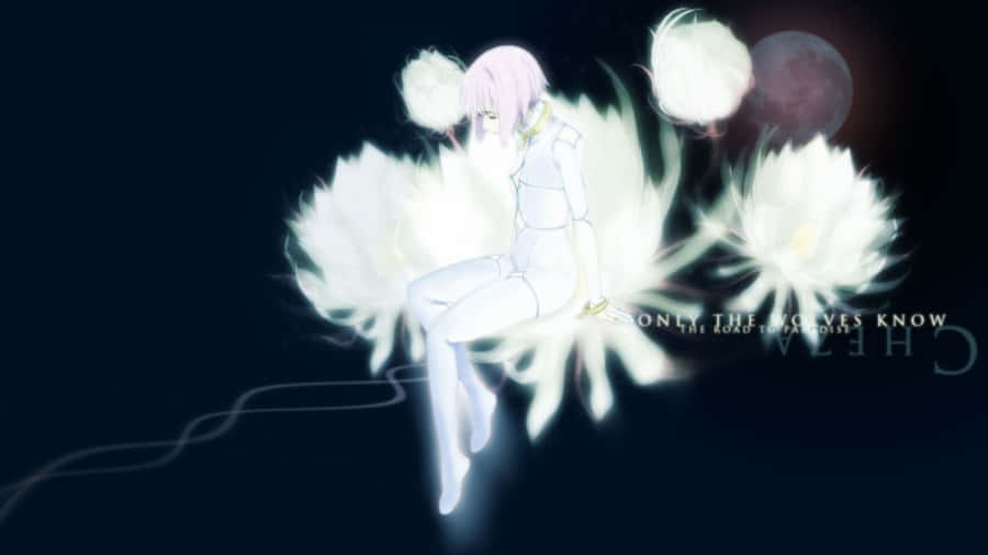 Cheza, The Flower Maiden, Embracing The Wolves In Wolf's Rain Wallpaper