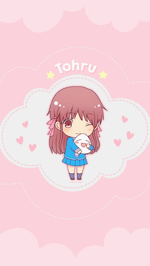 Chibi Fruits Basket Tohru Honda Wallpaper