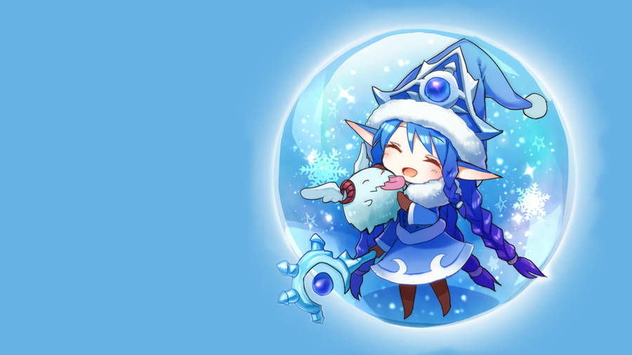 Chibi Lulu League Of Legends Wallpaper