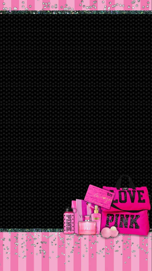 Chic Victoria's Secret Frame Wallpaper