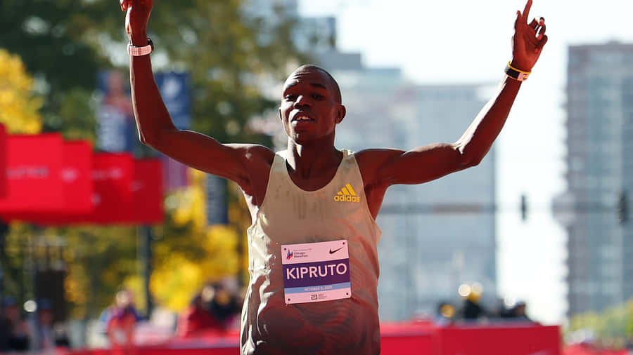 Chicago Marathon Victory Celebration Wallpaper