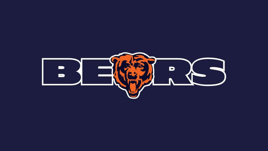 Chicago Sports Bears Team Imprint Mascot Wallpaper