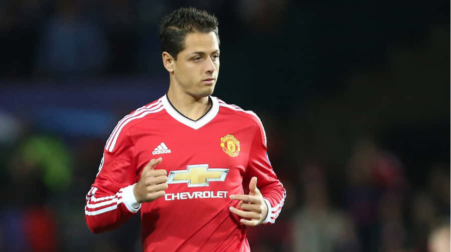 Chicharito Manchester United Kit Wallpaper