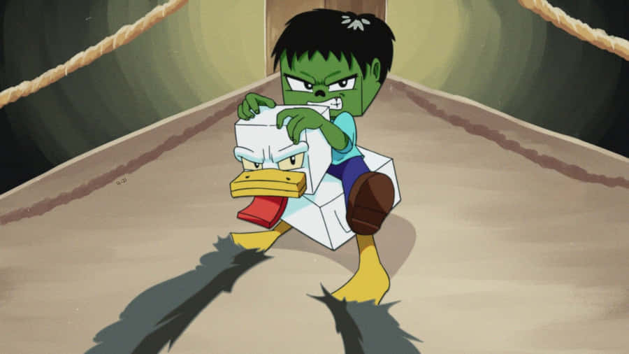 Chicken Jockey Adventure Wallpaper