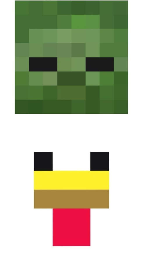 Chicken Jockey Minecraft Mob Wallpaper