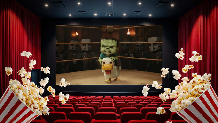 Chicken Jockey Movie Scene Wallpaper