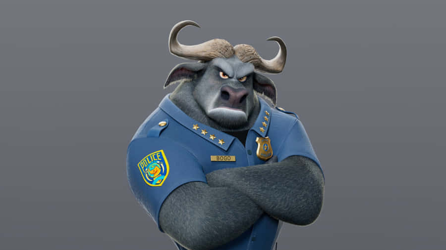 Chief Bogo Character Design Wallpaper