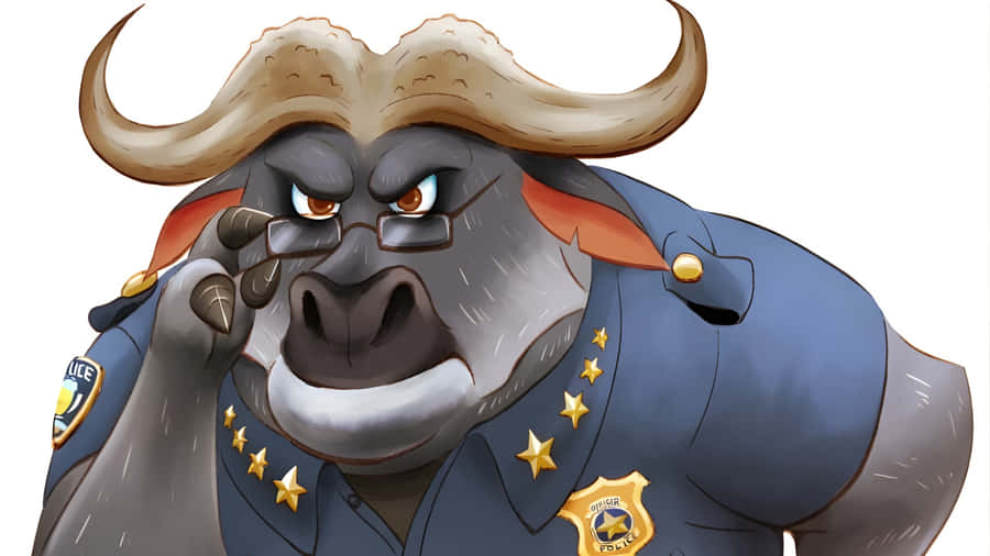 Chief Bogo Character Profile Wallpaper