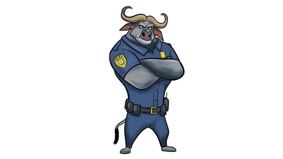 Chief Bogo Standing Proud Wallpaper