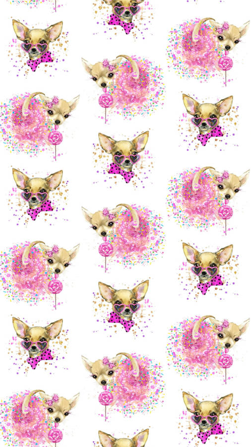 Chihuahua Dog Art Wallpaper