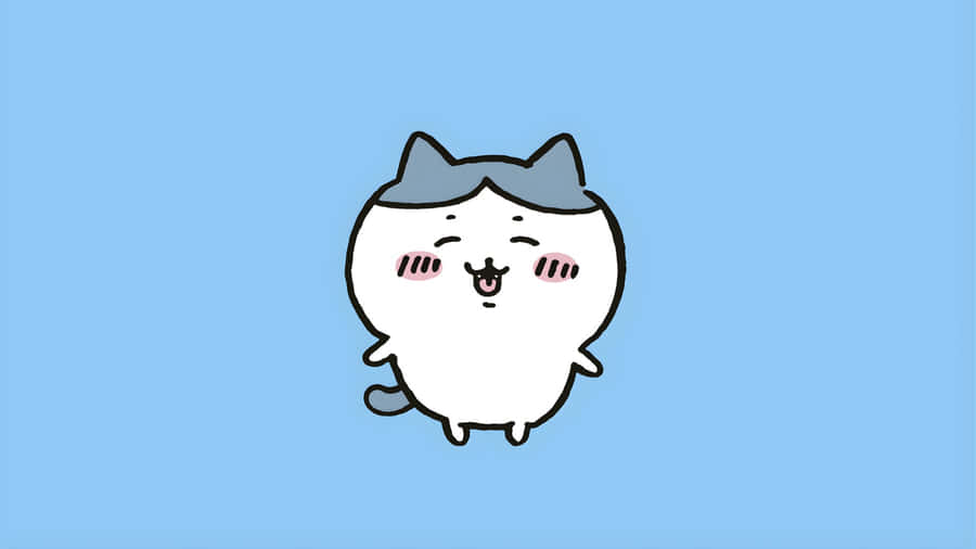 Chiikawa Cute Cat Character Wallpaper