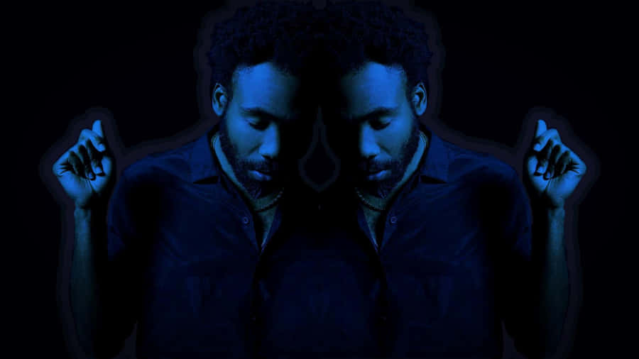 Childish Gambino Blue Duality Wallpaper